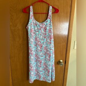 Columbia Women's Dress Sz Large Multicolor Sleeveless Omni-Freeze UPF 50 PFG